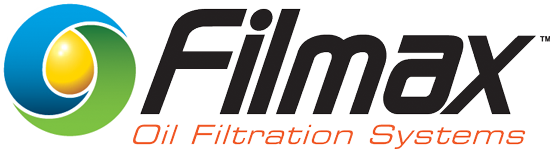 A black and orange logo for film filtration